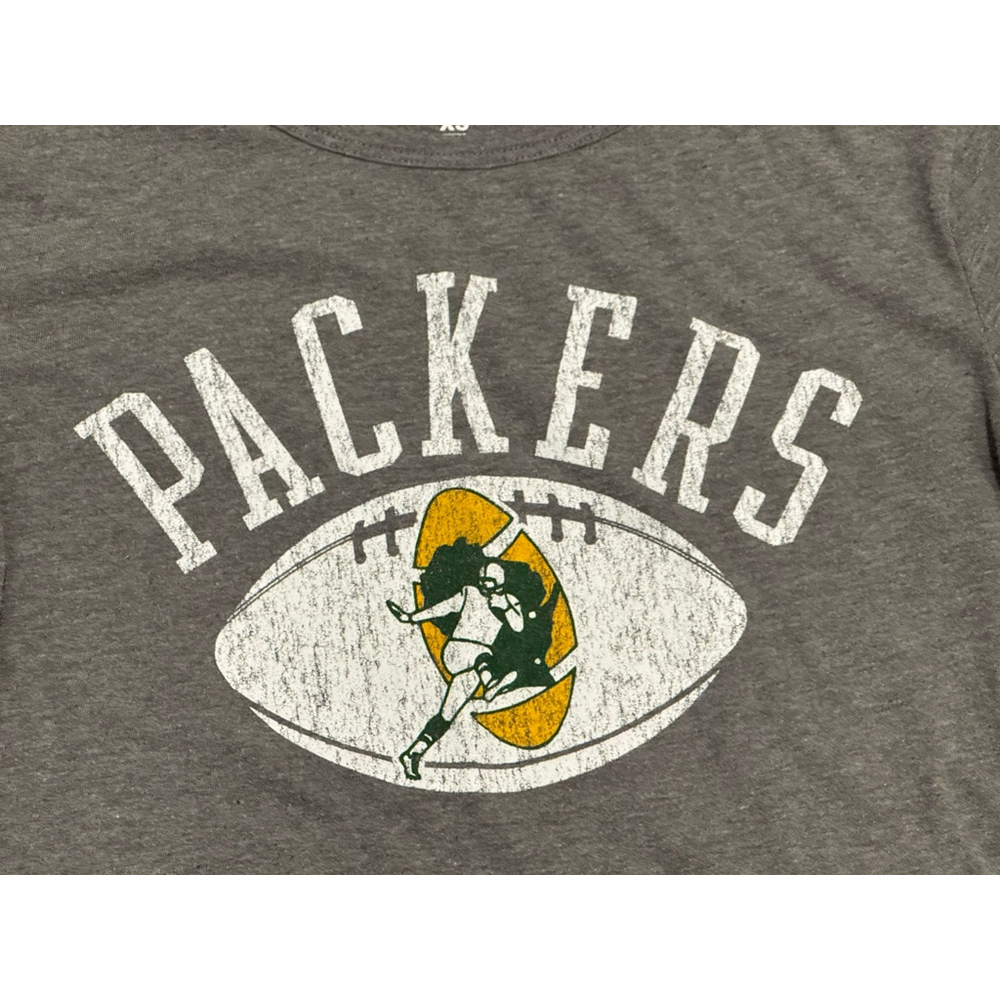 NFL Team Women’s Graphic Green Bay Packers Sleeve-Stripe Tee Sz XS - Picture 7 of 8